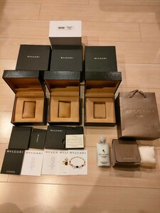 ブルガリ 純正 箱 ボックス ケース 時計 BVLGARI 携帯ケース セット 美品中心