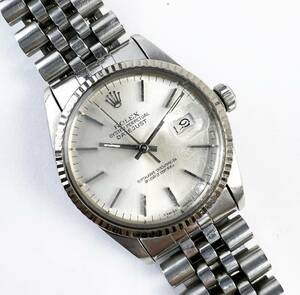 ROLEX ロレックス OYSTER PERPETUAL DATEJUST デイトジャスト Ref.16014 自動巻 K18WGxSS メンズ 腕時計