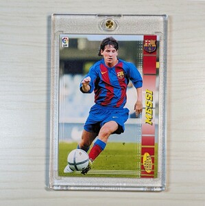 リオネル メッシ ルーキーカード 2004-05 PANINI MEGACRACKS 71BIS LIONEL MESSI ROOKIE RC