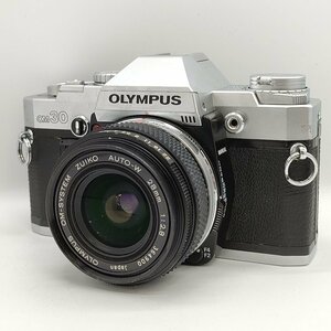 カメラ Olympus OM30 ZUIKO 28mm f/2.8 Auto-W Zoom 一眼レフ セット品 ジャンク品 [7816KC]