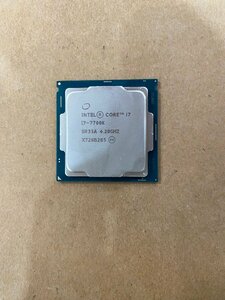 ■ジャンク品■Intel　Core i7-7700K CPU 動作未確認 C337