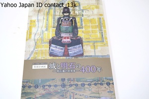 城と明石の400年・明石藩の世界/古文書や絵図・地図・初代明石藩主小笠原忠政所用の甲冑・旧明石藩士ゆかりの甲冑・刀などを展示