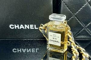 《激レア 美品 CHANEL フレグランス No5 香水 ネックレス ヴィンテージ シャネル》