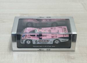 新品未展示品 1/43 Spark スパーク ヨースト ポルシェ レーシング Porsche ポルシェ 962C 1989 ルマン24時間 3位表彰台 9 伊太利屋 S0953