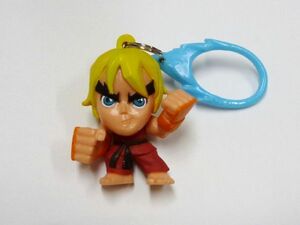 ストリートファイター ケン バックパックハンガーズ ストII Street Fighter Backpack Hangers KEN キーホルダー ソフビ フィギュア 食玩