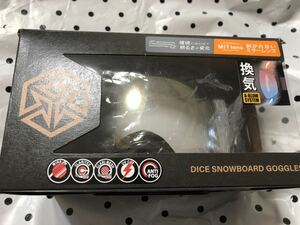 値下げ　ダイス　DICE ゴーグル BK35194 正規品　新品　定価35200円