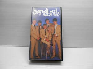 ヤードバーズ　THE YARDBIRDS　ビデオテープ　VHS　UK ROCK　ロック　イギリス 