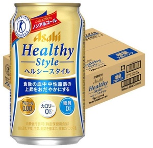 【送料込】アサヒヘルシースタイル 350ml × 24本 ノンアルコールビール カロリーゼロ 糖質ゼロ トクホ 消費期限24年12月