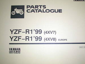 ＹＺＦ　Ｒ１　ヨーロッパ仕様（９９）パーツリストです