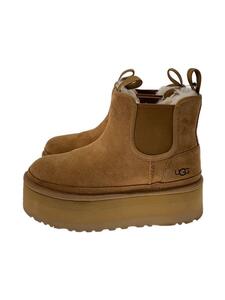 UGG australia◆サイドゴアブーツ/24cm/CML/スウェード/1134526