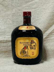 古酒 SUNTORY OLD WHISKY 申歳 43% 750ml 未開栓 金ラベル