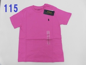 ★★ポロ ラルフローレン POLO 半袖 Tシャツ 115 ピンク USサイズ5 キッズ 新品★★