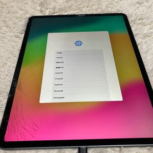 iPad Wi-Fi Apple Pro 12.9インチ　第４世代　画面割れ　スペースグレイ 