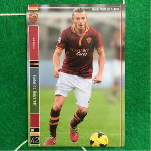 106)Panini Football League AS Roma 42 Federico Balzaretti フェデリコ バルザレッティ ローマ セリエA イタリア パニーニ フットボール