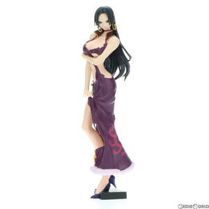 【中古】[FIG]ボア・ハンコック(パープル) ワンピース GLITTER & GLAMOURS -BOA.HANCOCK CRASH STYLE- ONE PIECE フィギュア プライズ(3692