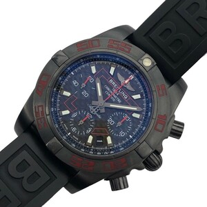 ブライトリング BREITLING クロノマット41　レイヴン　ブラックカーボン MB0141 SS 腕時計 メンズ 中古