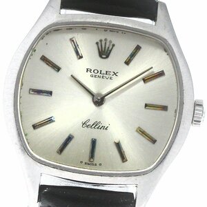 ロレックス ROLEX 3801 チェリーニ K18WG cal.1600 手巻き レディース _792157