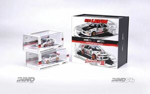 1/64 inno TOYOTA トヨタAE86　レビン　Mitsubishi三菱　lancer evolution ランサーエボリューションⅢ　2台セット　限定