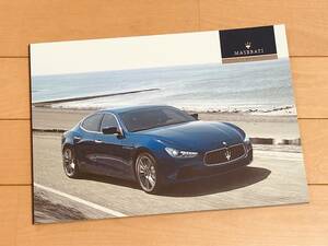 ◆◆◆『新品』 MASERATI マセラティ ギブリ ◆◆ 日本語版 厚口カタログ 2014年モデル◆◆◆