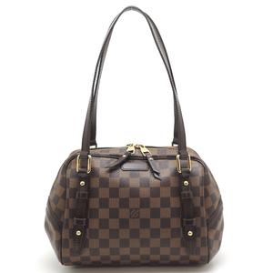 ［飯能本店］LOUIS VUITTON LV ルイ・ヴィトン リヴィントン PM N41157 (廃番) ショルダーバッグ ダミエ エベヌ (ブラウン系) DH79204