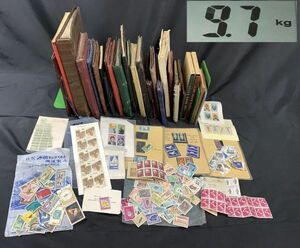 0u1k45A018 外国切手 大量 まとめ 9.7㎏ コレクション ストックブック 収集 切手 海外 日本切手 国内切手 モナコ マレーシア オリンピック