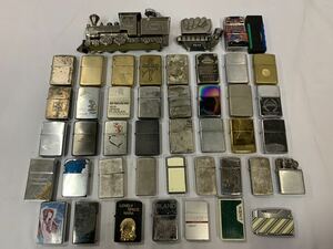 ジャンク 難あり ZIPPO オイルライター ガスライター 大量 まとめ [055] 162/143E