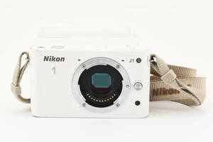 ジャンク品★ Nikon 1 J1 ニコン 1 ホワイト ボディ2088044 B6