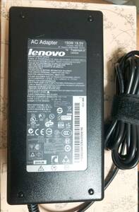 lenovo　ACアダプタ　MODEL PA-1151-11VA 　19.5V 7.7A　150W 動作品【口径角型】