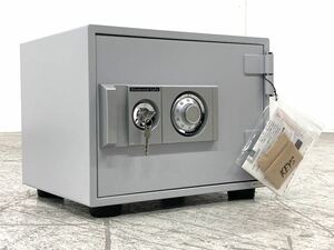 ★美品★ Diamond Safe ダイヤモンドセーフ　D30-1 小型耐火金庫　ダイヤル式＋シリンダー式　鍵付き　家庭用　防犯　金庫