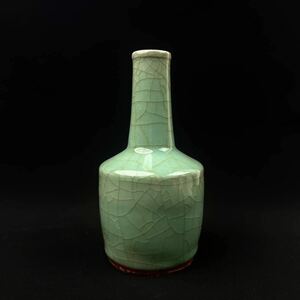 中国美術 中国古玩 唐物 龍泉窯 青磁 花瓶 古玩 中国 置物 古美術