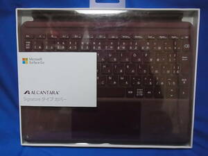 官1 Microsoft Surface Go Signature タイプ カバー バーガンディ KCU-00019