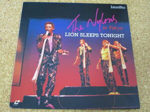 ◎The Nylons　ナイロンズ★The Nylons In Tokyo - Lion Sleeps Tonight/日本レーザーディスク盤☆シート