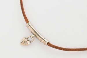 エルメス HERMES チョーカー ヴィヴィリデ ファンタジーハート 箱付 カデナトップ 2305LR246