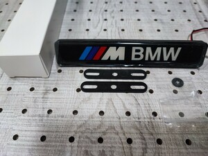 ///M BMW LED付きエンブレム フロント グリル バンパー■MPerformance MSport MPower E36 E39 E46 E60 E90 F10 F20 F30 x1x2x3x4x5x6x7x8