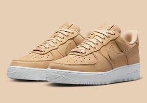 26.5cm US9.5 NIKE WMNS AIR FORCE 1 LOW PRM MF Vachetta Tan エアフォース ロー バケッタタン 