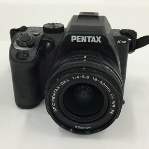 PENTAX ペンタックス デジタルカメラ 一眼 Ｋ S2 18-50mm 1：4-5.6 4400245 通電未確認【CDAN2004】