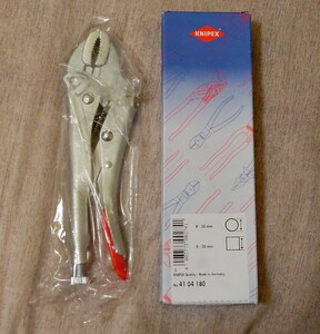 knipex グリッププライヤー 4104 180　クニペックス