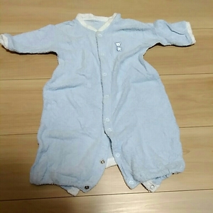 familiar　Babygro ファミリアベビーグロー　ロンパース　カバーオール　アイスブルー　水色　50-65 3-7kg