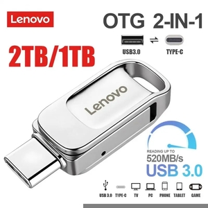 USBメモリカード レノボ 2TB 容量確認済み タイプC