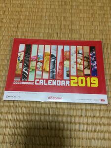 2019年卓上カレンダー（2024年3月以降曜日巡り同じ）　ドコモダケ　ＤＯＣＯＭＯ　新品　送料無料