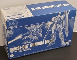 ■【未組立】1/144 HGUC MSF-007 ガンダムMk-III『機動戦士Zガンダム MSV』 // プレミアムバンダイ限定