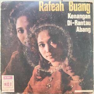 EP マレーシア「 Rafeah Buang 」Malaysia Tropical Psych Melayu Funky Garage Pop 70