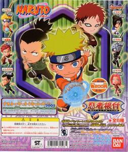 【単品】 ガシャポン ＮＡＲＵＴＯ ナルト　忍者根付　　サスケ