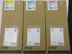 K69188-90T 【未開封】 EPSON/エプソン インクカートリッジ ICY68/ICLM68/ICLC68 イエロー ライトマゼンタ ライトシアン 3色セット