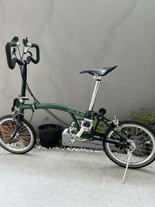 ブロンプトン　brompton ミニＰ６Ｅ　グリーン　美品