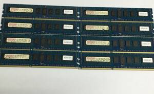 【中古パーツ】　サーバーメモリー CENTURY　4GB PC3-12800 DDR3-1600 11-11-11　　4GBx8枚　計32GB　■Z004