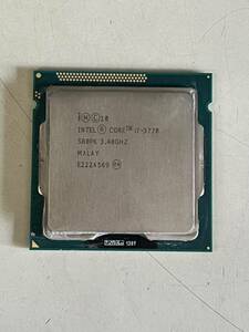 Intel Core i7-3770 SR0PK 3.40GHZ CPU 動作未確認