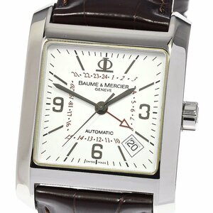 ボーム＆メルシェ Baume & Mercier 65561 ハンプトン デイト 自動巻き メンズ 良品 _761089【ev10】