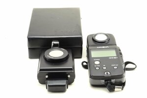 【ジャンク扱】MINOLTA ミノルタ COLOR METER IIIF / FLASH COLOR RECEPTOR セット #4040