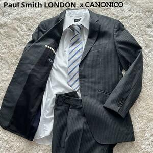 Paul Smithポールスミス×カノニコ セットアップスーツ チャコールグレー